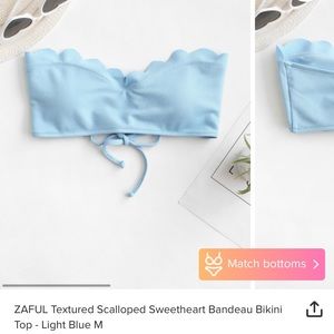 Zaful Scalloped Bikini